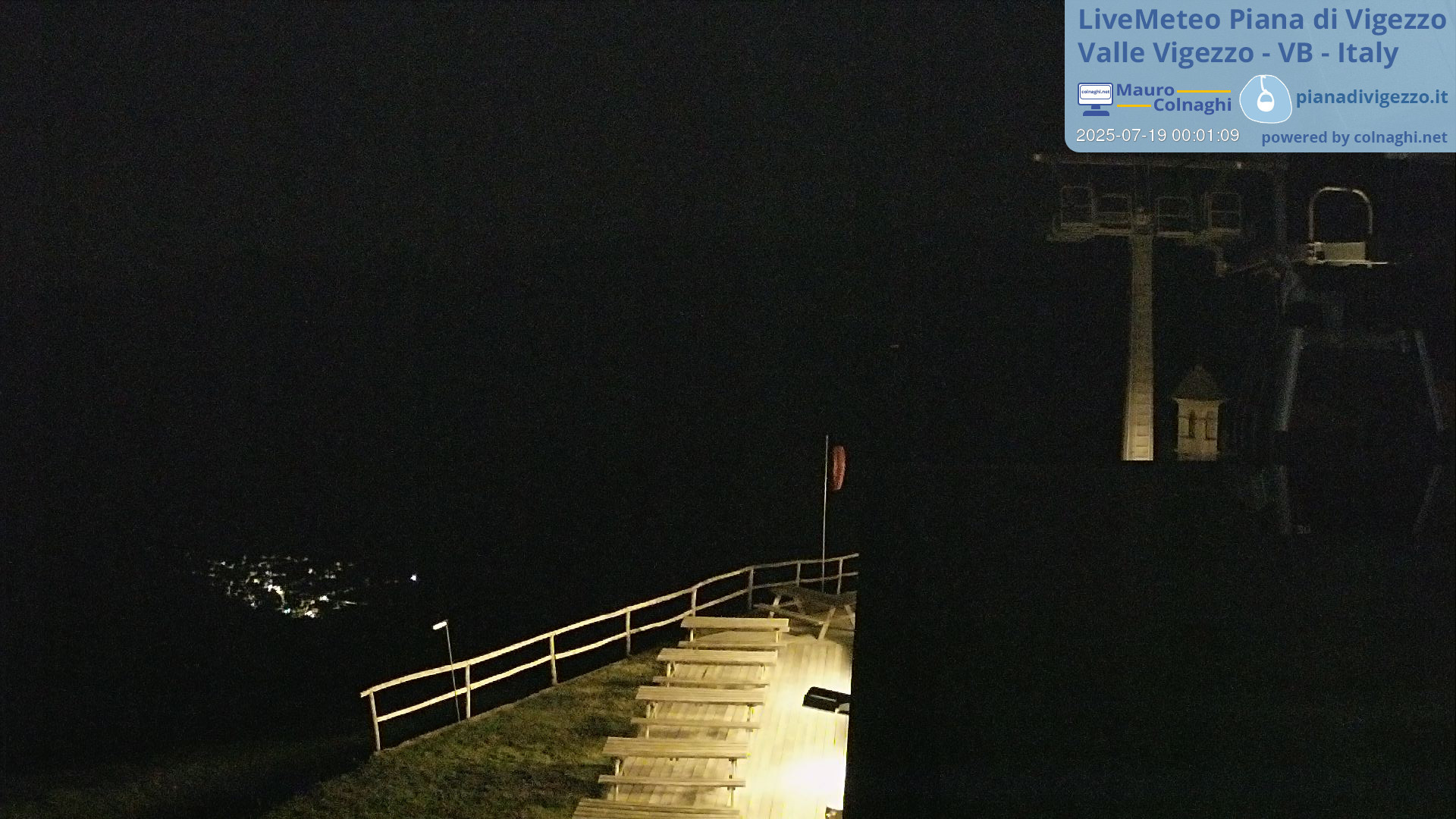 time-lapse frame, Piana di Vigezzo 1 webcam