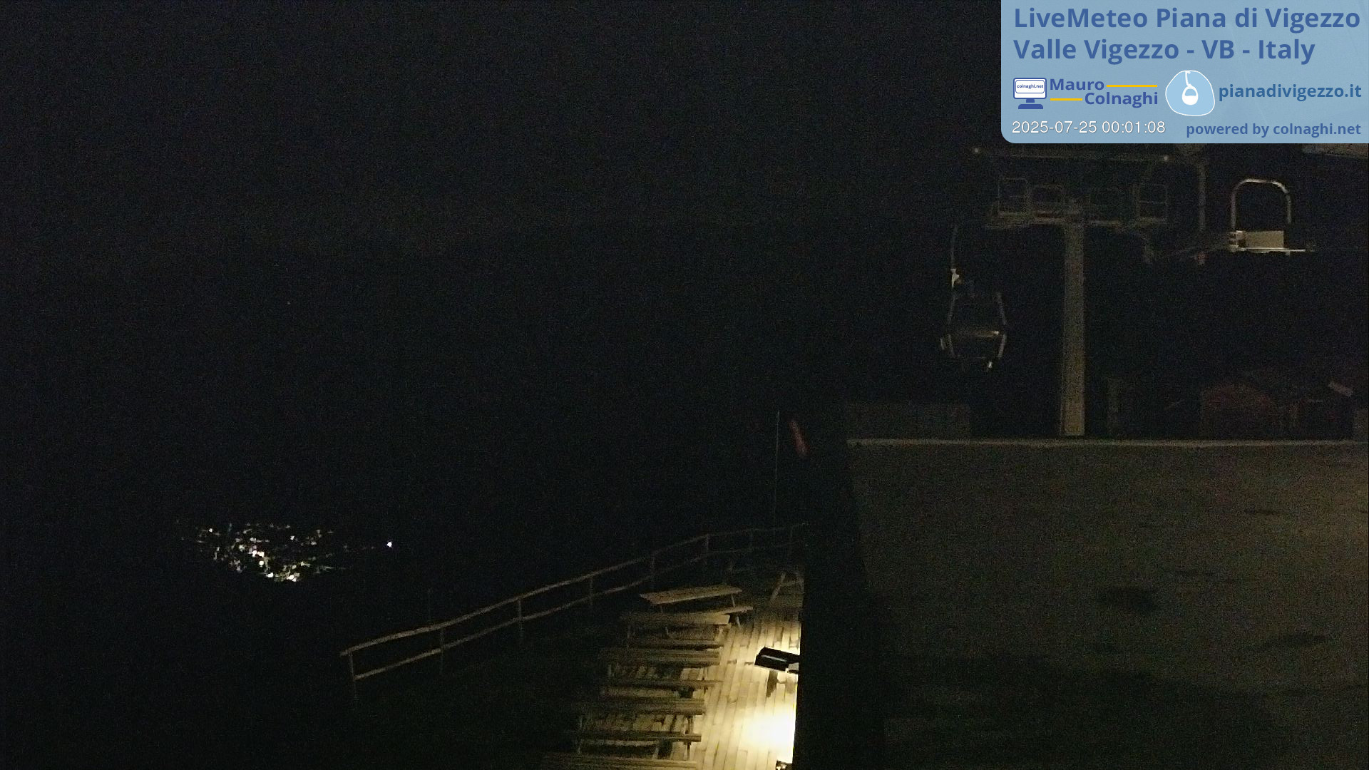 time-lapse frame, Piana di Vigezzo 1 webcam