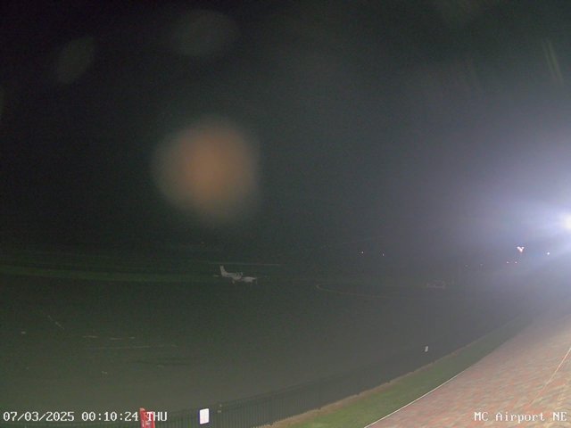 time-lapse frame, Mifflin County Airport (east) webcam