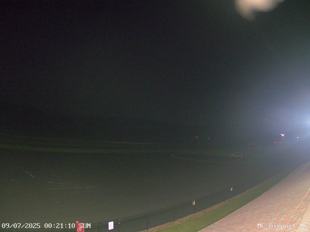 time-lapse frame, Mifflin County Airport (east) webcam