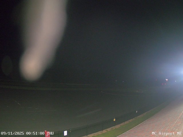 time-lapse frame, Mifflin County Airport (east) webcam