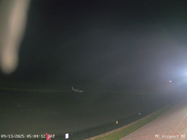 time-lapse frame, Mifflin County Airport (east) webcam