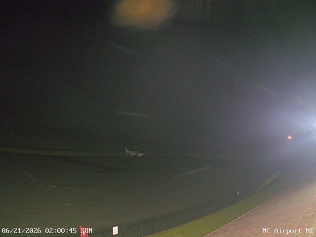 time-lapse frame, Mifflin County Airport (east) webcam