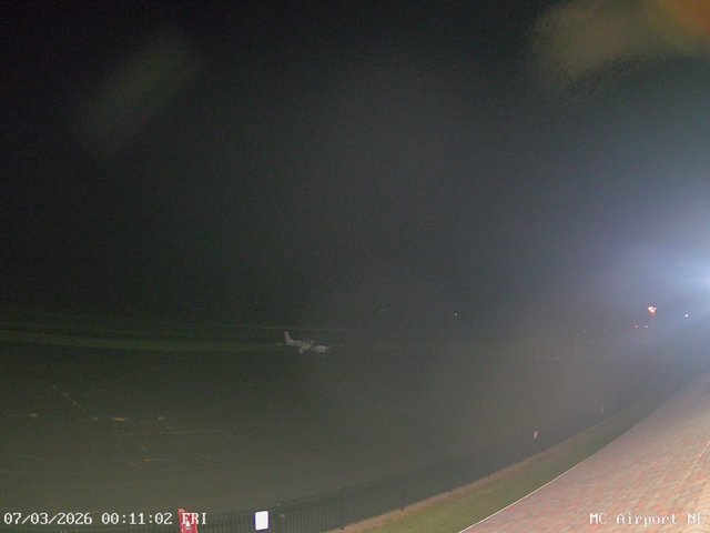 time-lapse frame, Mifflin County Airport (east) webcam
