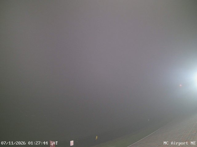 time-lapse frame, Mifflin County Airport (east) webcam