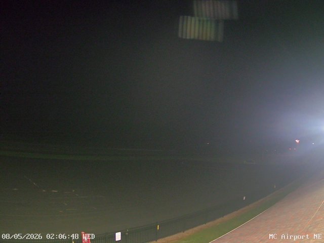 time-lapse frame, Mifflin County Airport (east) webcam