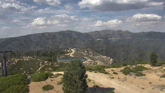 view from Snow Valley Slide Peak on 2026-08-25
