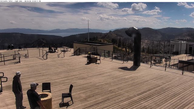 view from Palisades SquawScope on 2026-08-24