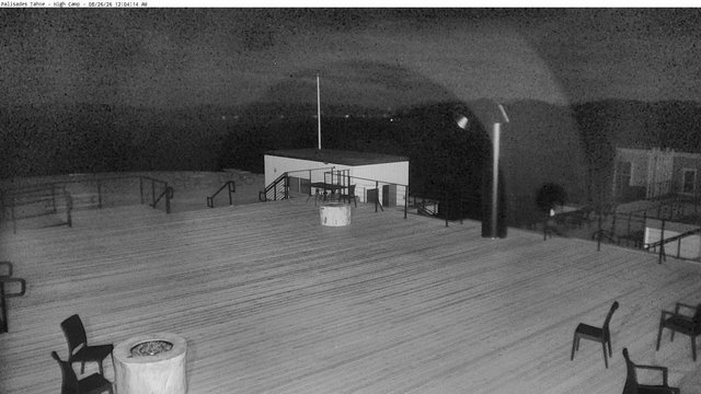 time-lapse frame, Palisades SquawScope webcam