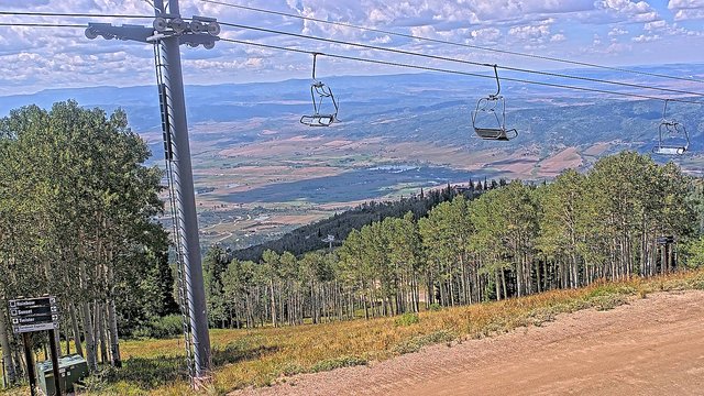 view from Steamboat Four Points on 2026-08-23