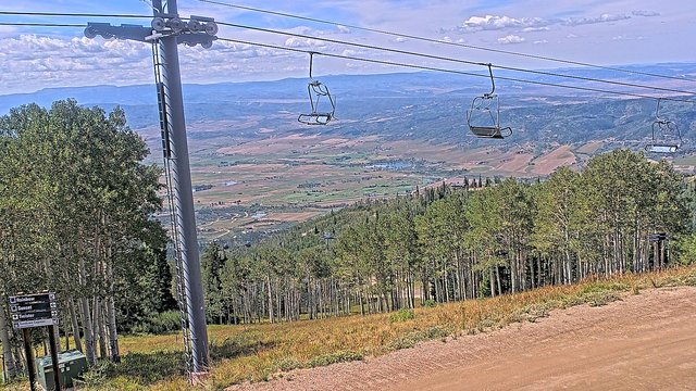 view from Steamboat Four Points on 2026-08-24