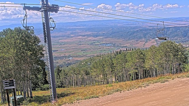 view from Steamboat Four Points on 2026-08-25