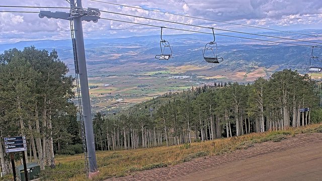 view from Steamboat Four Points on 2026-09-01