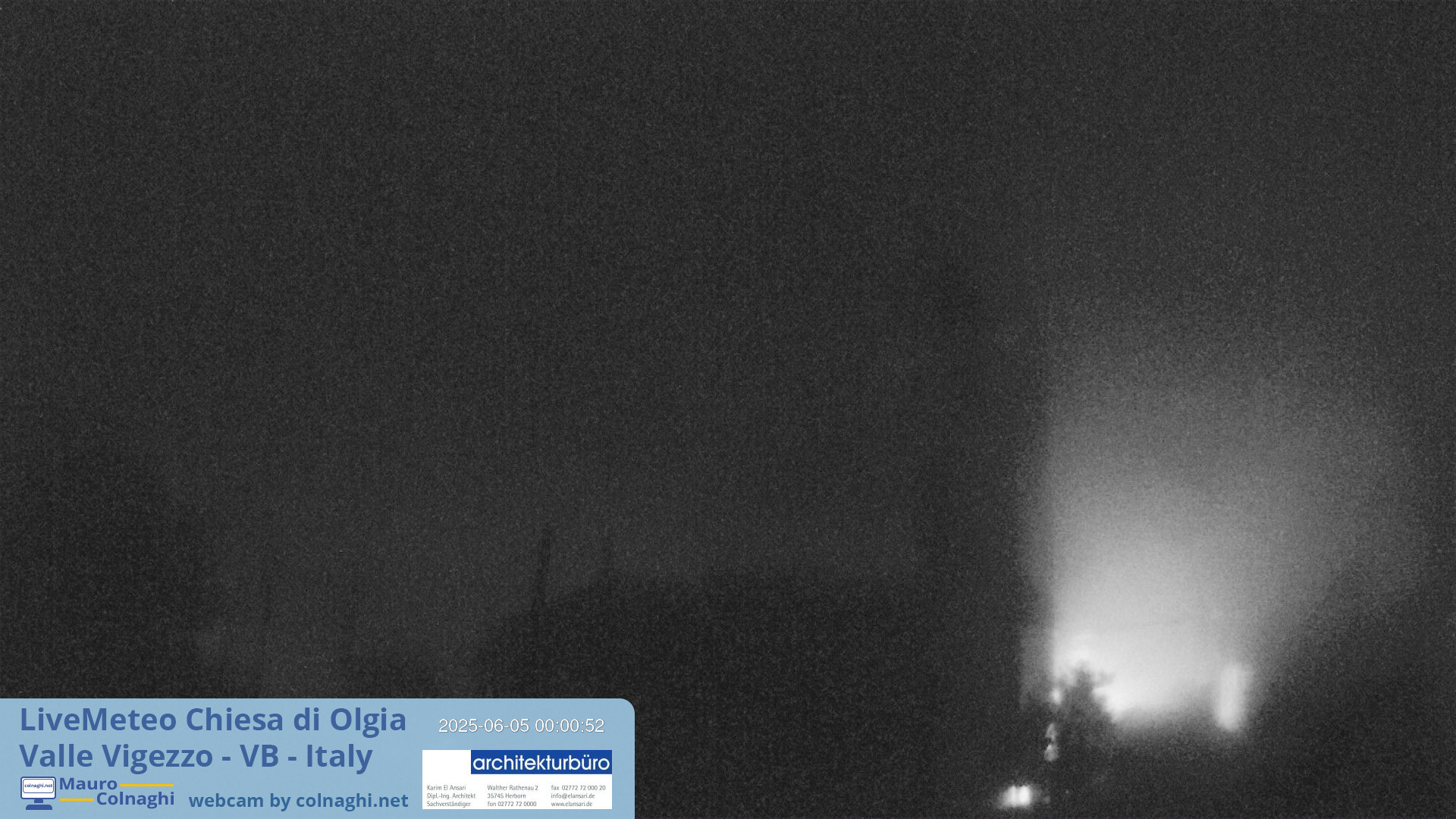 time-lapse frame, Olgia webcam