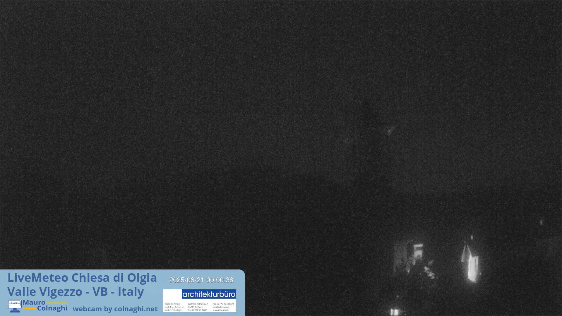 time-lapse frame, Olgia webcam
