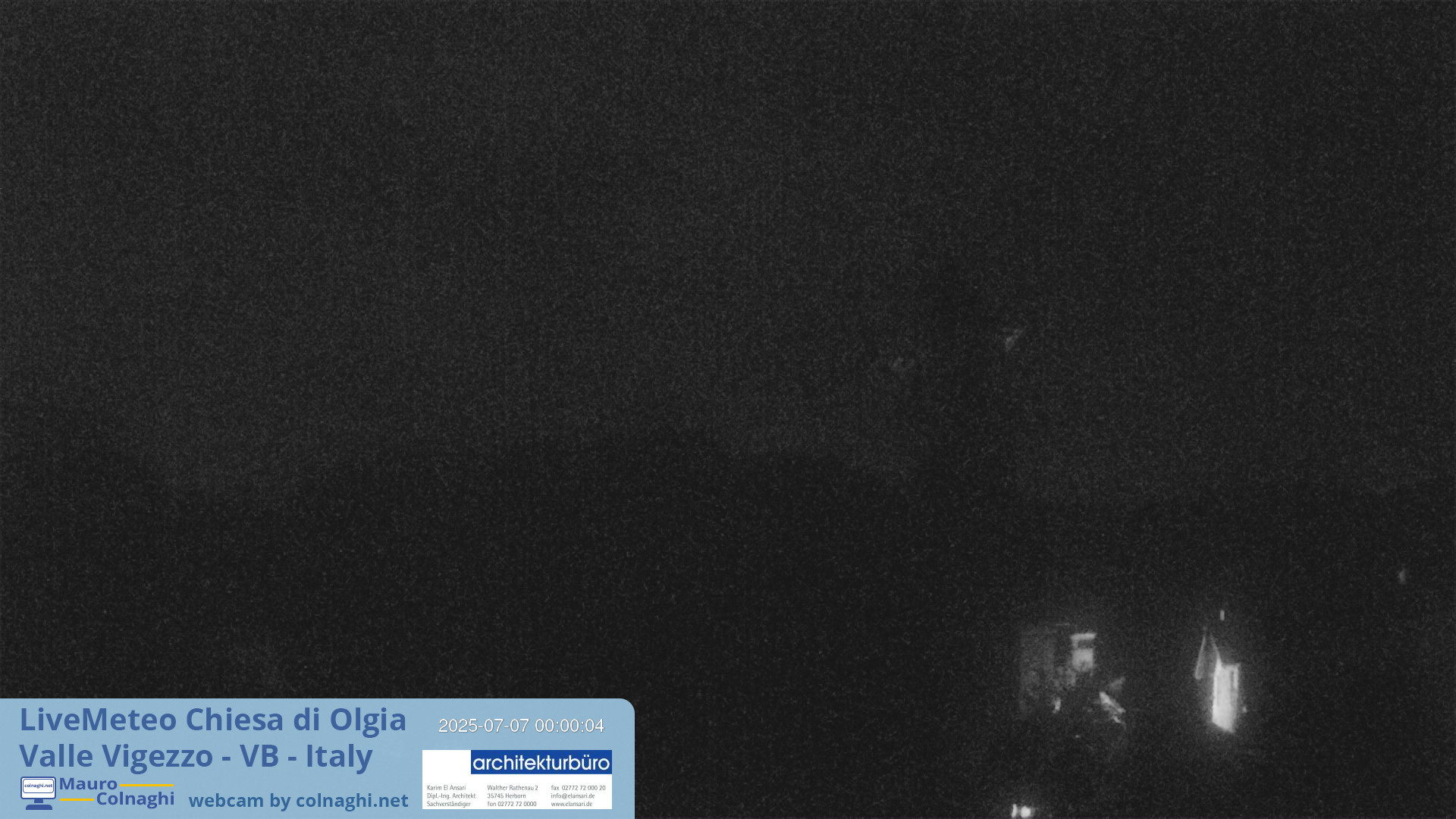 time-lapse frame, Olgia webcam