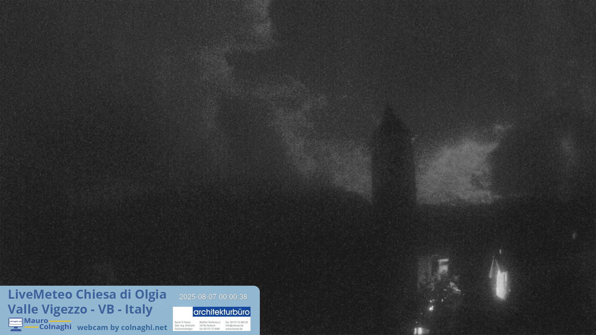 time-lapse frame, Olgia webcam