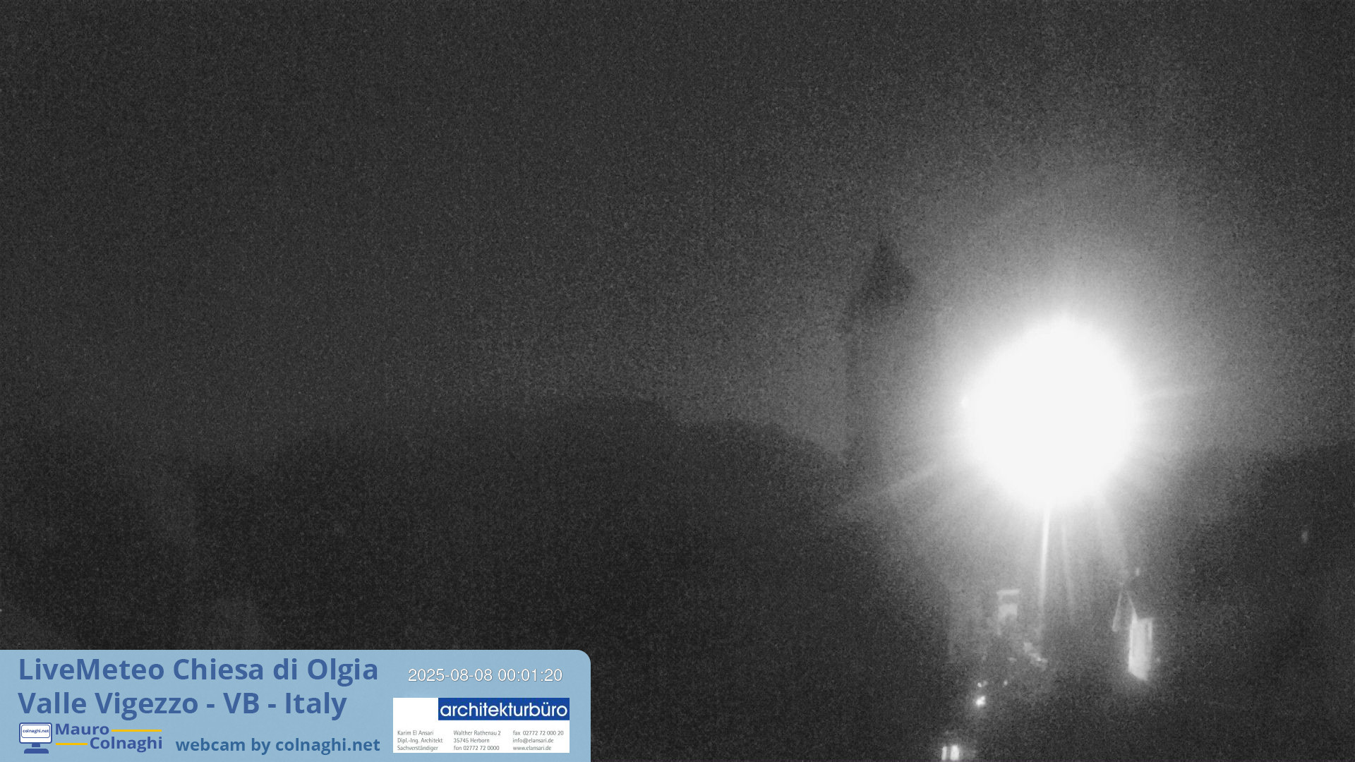time-lapse frame, Olgia webcam