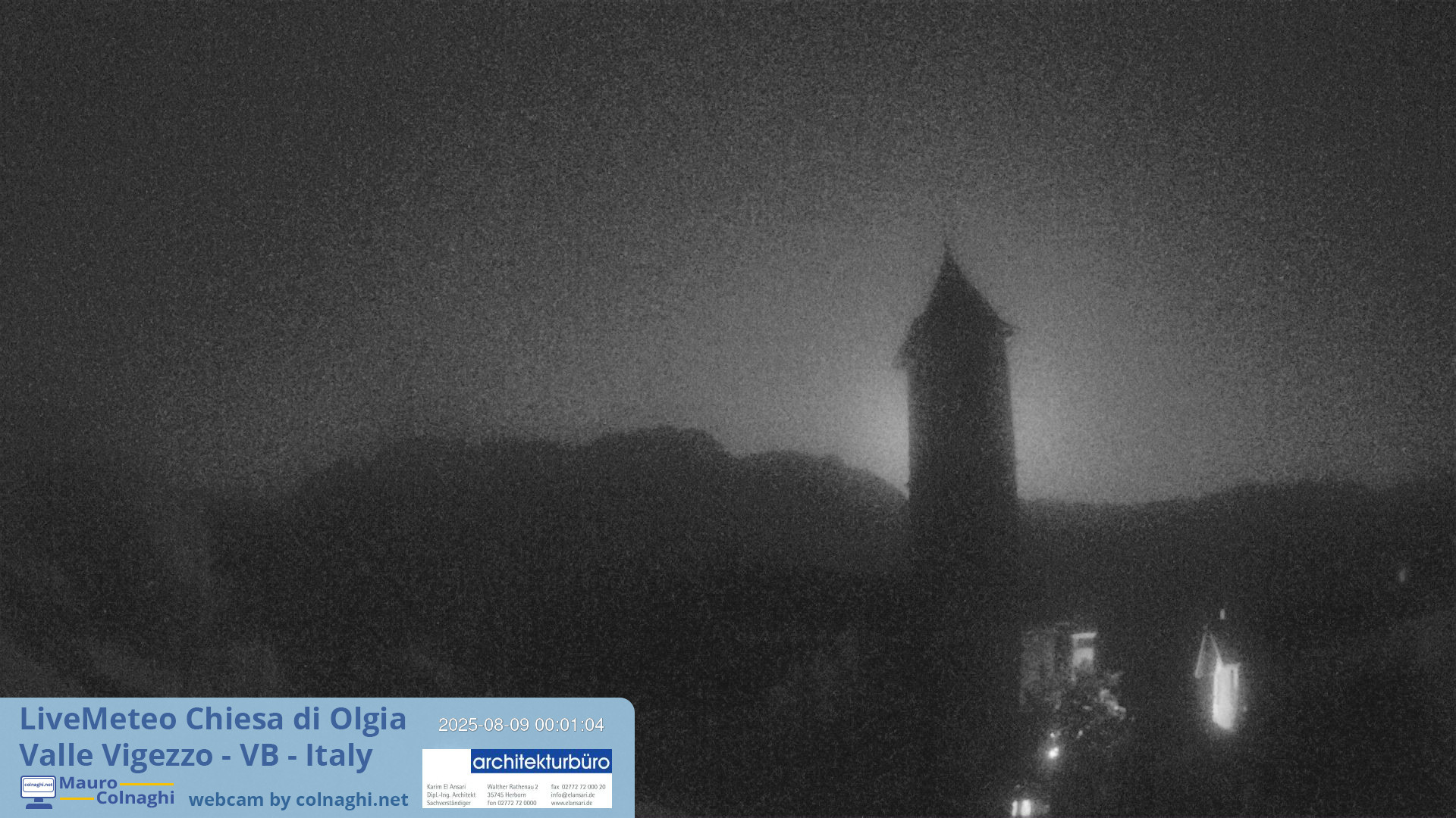 time-lapse frame, Olgia webcam
