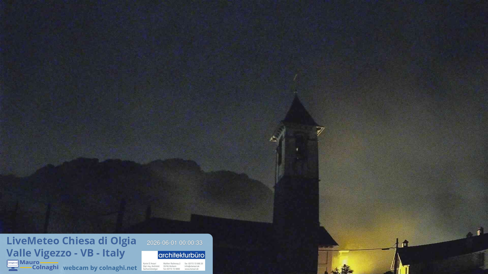 time-lapse frame, Olgia webcam