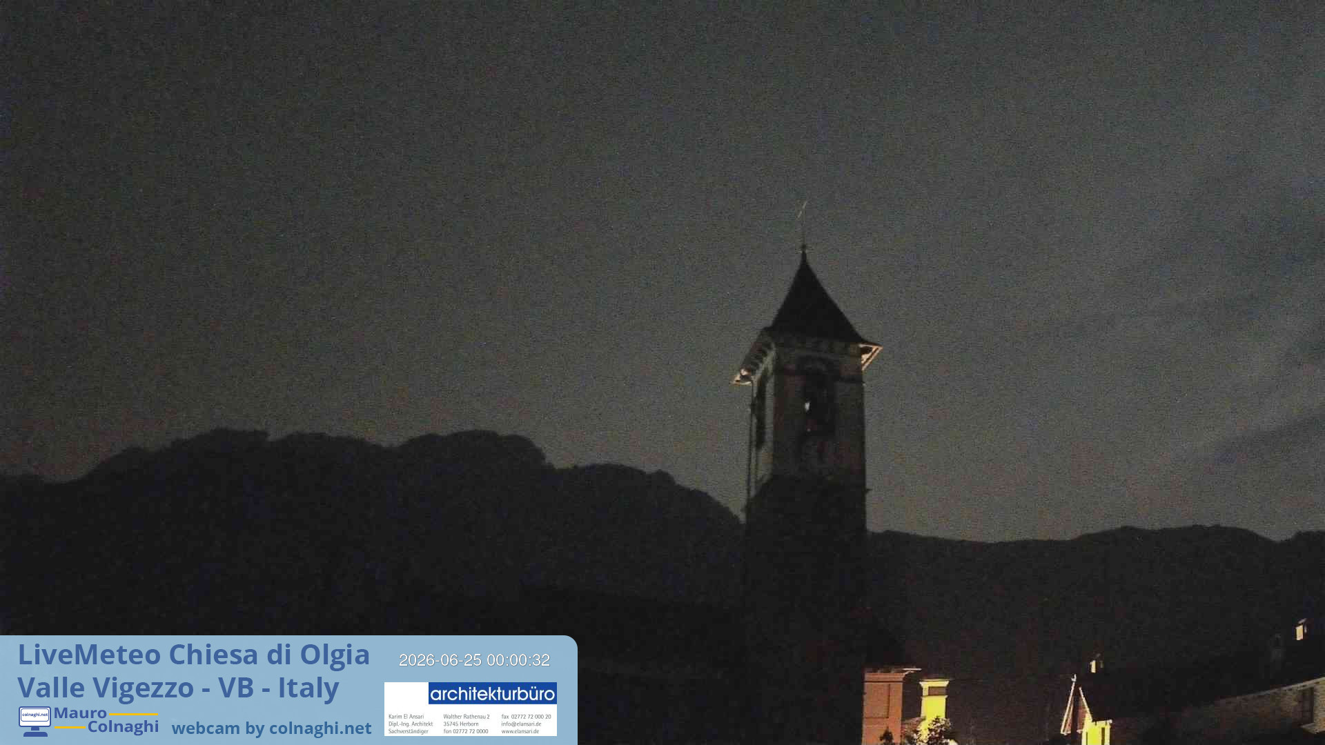 time-lapse frame, Olgia webcam