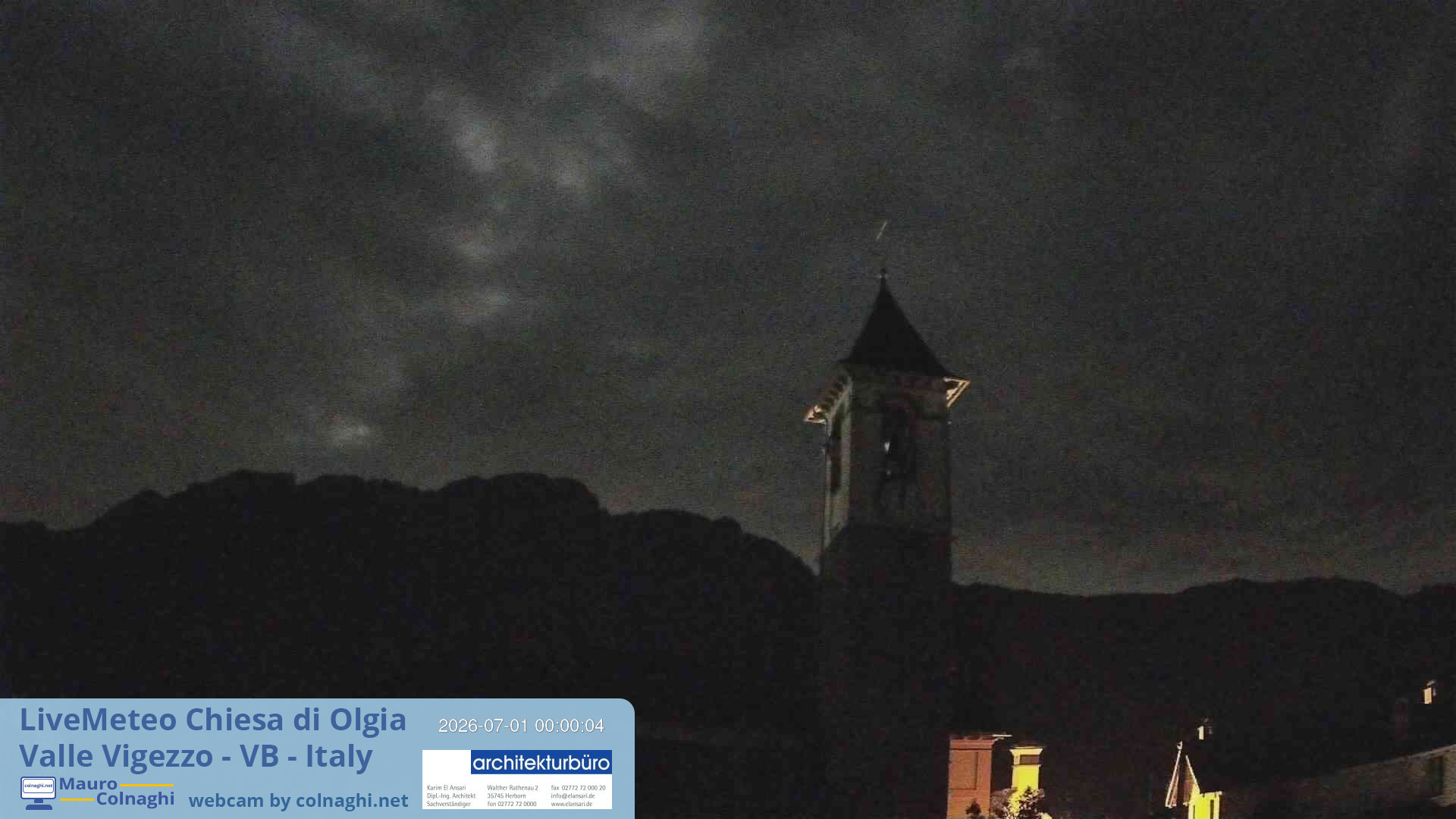 time-lapse frame, Olgia webcam
