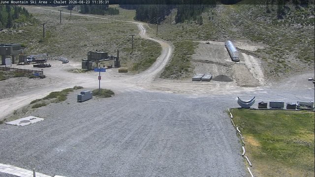 view from Mammoth June Meadows Chalet on 2026-08-23