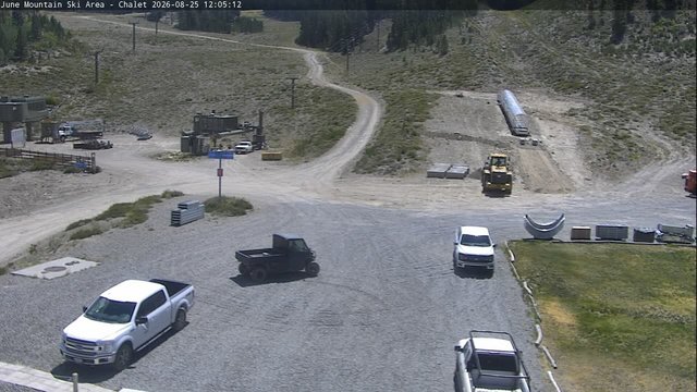 view from Mammoth June Meadows Chalet on 2026-08-25