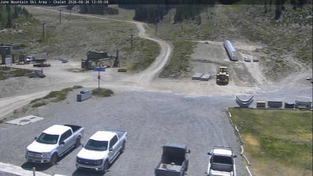 view from Mammoth June Meadows Chalet on 2026-08-26