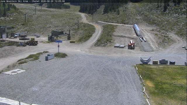 view from Mammoth June Meadows Chalet on 2026-08-30