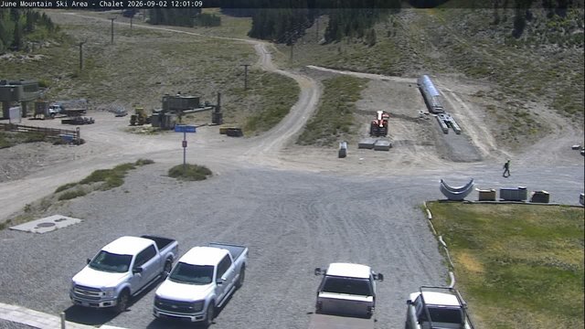 view from Mammoth June Meadows Chalet on 2026-09-02