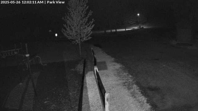 time-lapse frame, Inlet Fern Park Sledding webcam