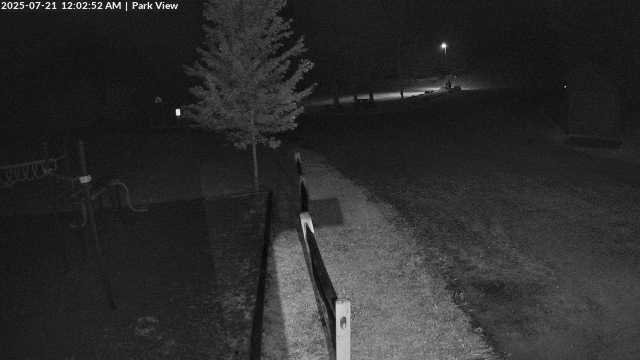 time-lapse frame, Inlet Fern Park Sledding webcam