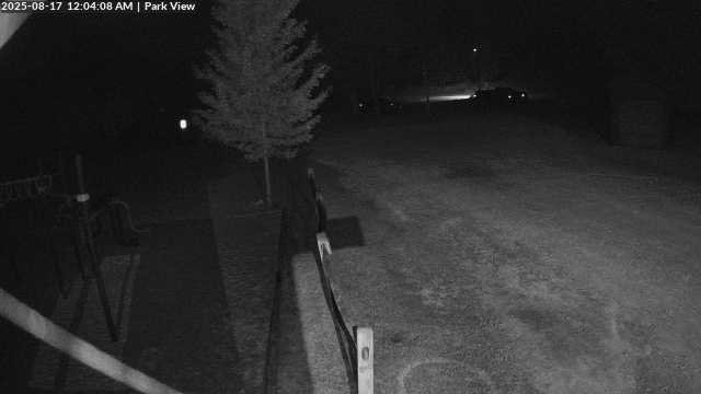 time-lapse frame, Inlet Fern Park Sledding webcam