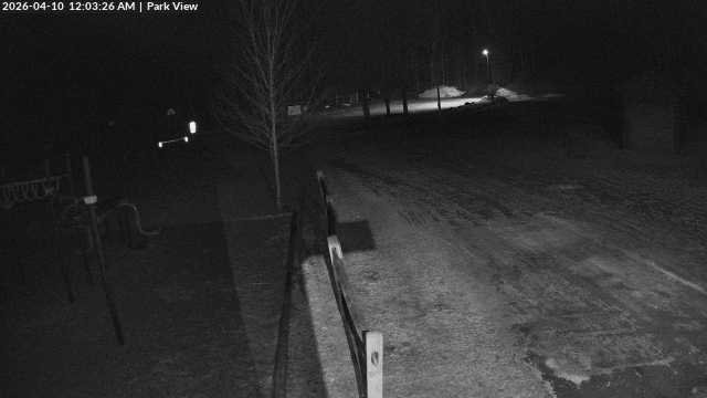 time-lapse frame, Inlet Fern Park Sledding webcam