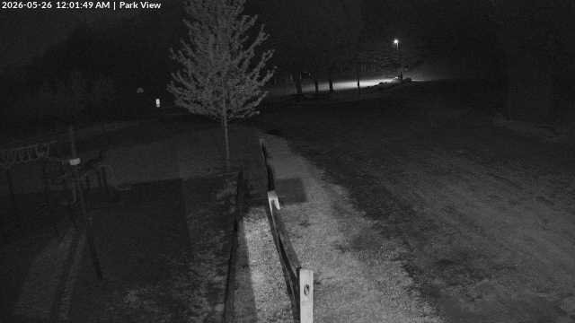 time-lapse frame, Inlet Fern Park Sledding webcam