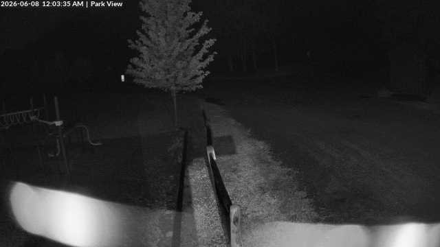 time-lapse frame, Inlet Fern Park Sledding webcam