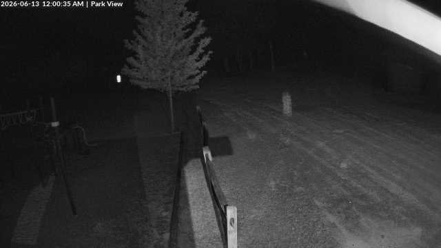 time-lapse frame, Inlet Fern Park Sledding webcam