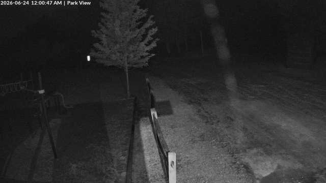 time-lapse frame, Inlet Fern Park Sledding webcam