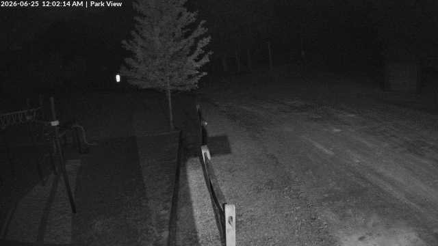time-lapse frame, Inlet Fern Park Sledding webcam