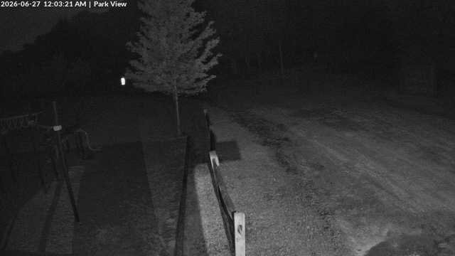 time-lapse frame, Inlet Fern Park Sledding webcam