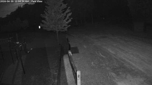 time-lapse frame, Inlet Fern Park Sledding webcam