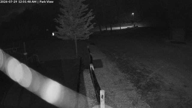 time-lapse frame, Inlet Fern Park Sledding webcam