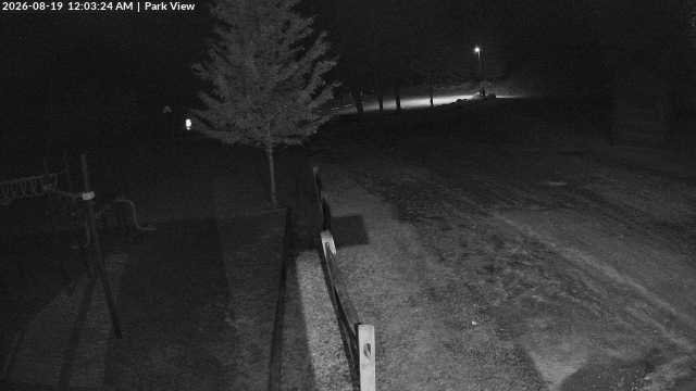 time-lapse frame, Inlet Fern Park Sledding webcam