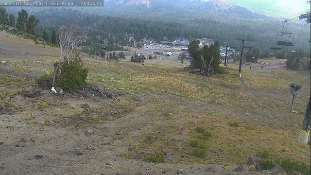 view from Mammoth Chair 6 on 2026-08-28
