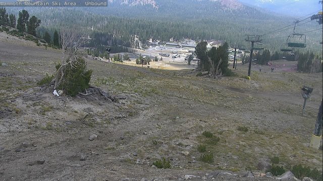 view from Mammoth Chair 6 on 2026-08-29