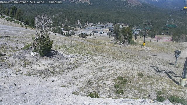 view from Mammoth Chair 6 on 2026-09-03