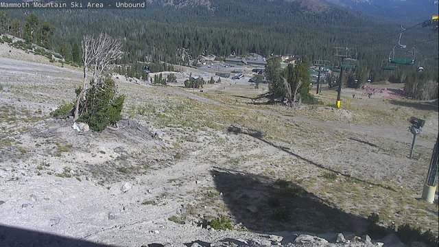 view from Mammoth Chair 6 on 2026-09-04