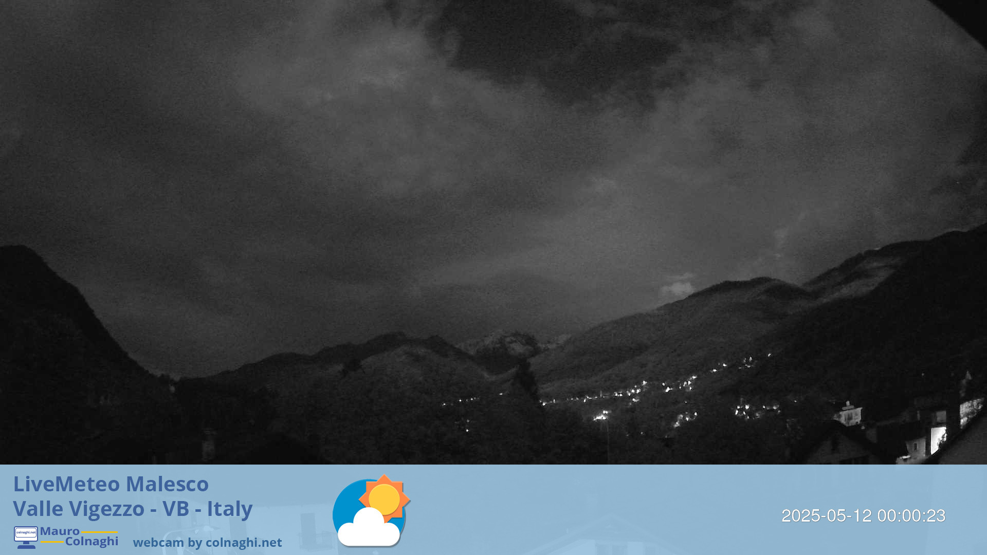 time-lapse frame, Malesco 2 webcam