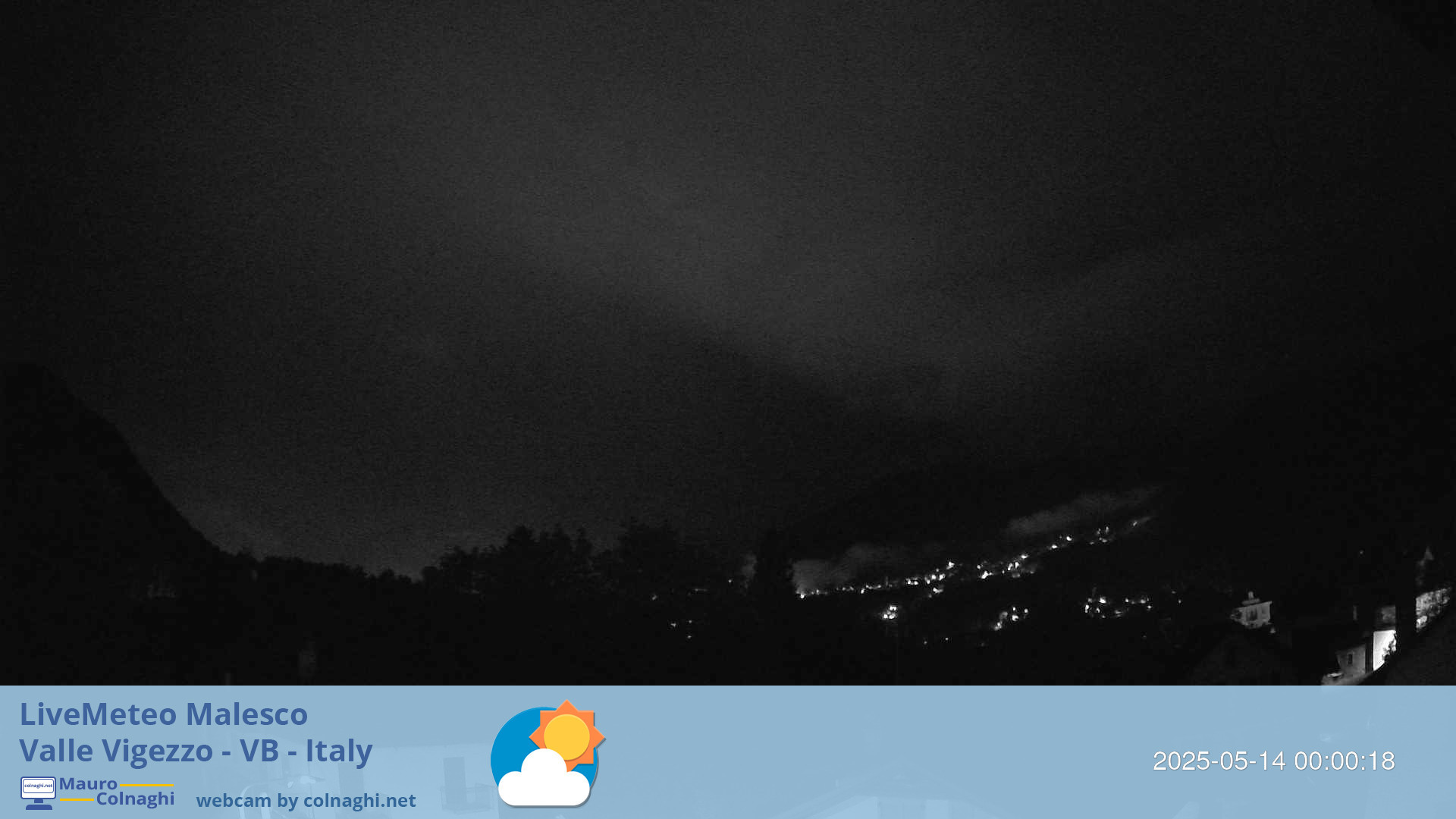 time-lapse frame, Malesco 2 webcam